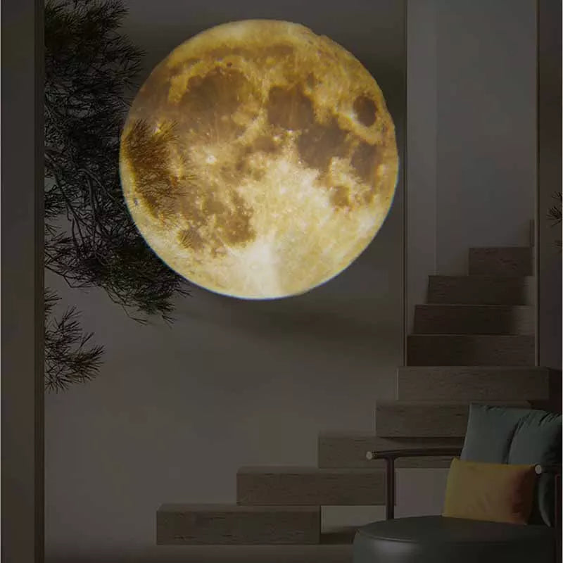Earth Moon Projection Lamp